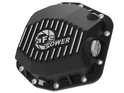 Differential Covers, Pro Series, Dana M220, Aluminum, Black Powdercoated, Rear, Ford, Each