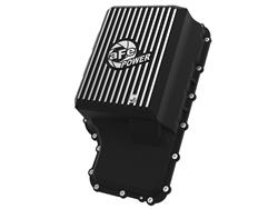 Automatic Transmission Pan, Deep, 4.0 qt. Capacity Increase, Aluminum, Black Powdercoated, Ford, 10R140, Each