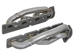 Headers, Twisted Steel, Shorty, Stainless Steel, Natural, Dodge, Ram, 5.7L, Pair