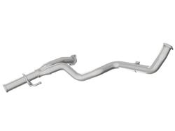 Y-Pipe, Twisted Steel, 409 Stainless Steel, Jeep, JL, JT, V6, Each