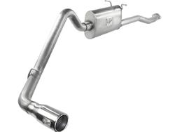 Exhaust System, Mach Force XP, Cat-back, Steel, Aluminized, Polished Tip, Ford, Kit