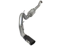 Exhaust System, Atlas, Cat-back, Single, Steel, Aluminized, Side Exit, Ford, 2.7L, 3.5L, Kit