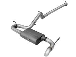 Exhaust System, Scorpion, Cat-back, Single, Steel, Aluminized, Jeep, 3.6, 3.8L, Kit