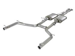 Exhaust Systems, Mach Force XP, Cat-back, Dual, Stainless Steel, Natural, Split Rear Exit, Dodge, 3.6L, Kit