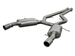 Exhaust System, Mach Force XP, Cat-Back, Stainless Steel, Polished, BMW, 3.0L, Kit