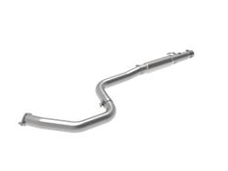 Intermediate Pipe, Exhaust Mid-Pipe, Stainless Steel, Natural, 3 in. O.D., for Hyundai, 1.6L, Each