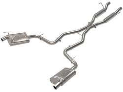 Vulcan Series 2-1/4 IN to 2-1/2 IN Stainless Steel Cat-Back Exhaust System Jeep Grand Cherokee L (WL) 21-22 V6-3.6L/V8-5.7L