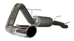 Exhaust System, Large Bore HD, Cat-Back, Stainless Steel, Tip, Ford, 6.0L, Diesel, Kit
