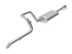 Exhaust Systems, Mach Force XP, Cat-back, Single, Stainless Steel, Natural, Side Exit, Toyota, 4.0L, Kit