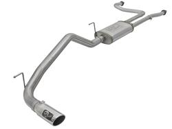 Exhaust System, Mach Force Series, Stainless Steel, Cat-Back, Polished Tips, for Nissan, 5.6L, Kit