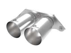 Exhaust Tip, Mach Force XP, Round, Bolt-on, Stainless Steel, Brushed, Porsche, Each
