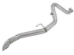 Exhaust, Tailpipes, 304 Stainless Steel, Natural, 2.500 in. Diameter, Slant Cut, Toyota, Tacoma, Kit