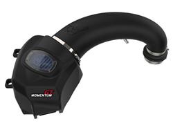 Air Intake Kit, Momentum GT Pro 5R, Polyethylene Tube, Black, Cotton Gauze Filter, Blue, Ram, 5.7L, Kit
