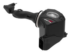 Air Intake Kit, Momentum GT Pro Dry S, Polyethylene Tube, Black, Synthetic Filter, Gray, Cadillac, Chevy, GMC, 6.2L, Kit