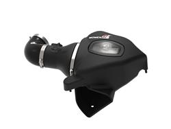 Air Intake Kit, Momentum GT Pro Dry S, Polyethylene Tube, Black, Synthetic Filter, Gray, Cadillac, 6.2L, Kit