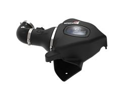 Air Intake Kit, Momentum GT Pro 5R, Polyethylene Tube, Black, Cotton Gauze Filter, Blue, Cadillac, 6.2L, Kit