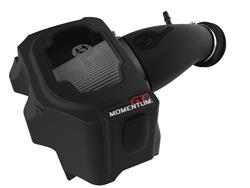 Air Intake Kit, Momentum GT Pro Dry S, Polyethylene Tube, Black, Synthetic Filter, Blue, Jeep, 6.4L, Kit