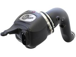 Air Intake Kit, Momentum HD Pro 10R, Polyethylene Tube, Black, Cotton Gauze Filter, Blue, Dodge, 6.7L, Diesel, Kit