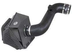 Air Intake Kit, Magnum Force Stage 2 Pro Dry S, Polyethylene Tube, Black, Synthetic Filter, Gray, Chevy, GMC, 6.6L, Diesel, Kit