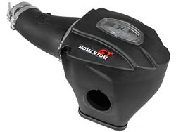 Air Intake Kit, Momentum GT Pro Dry S, Polyethylene Tube, Black, Synthetic Filter, Gray, Chrysler, Dodge, 6.4L, Kit