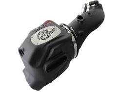 Air Intake Kit, Momentum HD Pro Dry S, Polyethylene Tube, Black, Synthetic Filter, Gray, Ford, 6.4L, Diesel, Kit