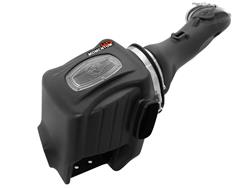 Air Intake Kit, Momentum HD Pro Dry S, Polyethylene Tube, Black, Synthetic Filter, Gray, Ford, 6.7L, Diesel, Kit