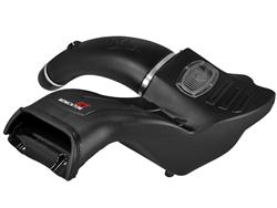 Air Intake Kit, Momentum GT Pro Dry S, Polyethylene Tube, Black, Synthetic Filter, Gray, Ford, 5.0L, Kit
