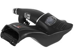Air Intake Kit, Momentum GT Pro Dry S, Polyethylene Tube, Black, Synthetic Filter, Gray, Ford, 3.5L, Kit
