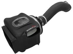 Air Intake Kit, Momentum GT Pro Dry S, Polyethylene Tube, Black, Synthetic Filter, Gray, Cadillac, Chevy, GMC, 4.8L, 5.3L, 6.0L, Kit