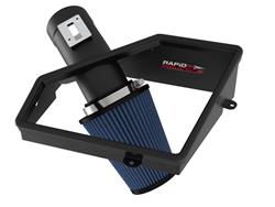 Air Intake Kit, Rapid Induction Pro 5R, Polyethylene Tube, Black, Cotton Gauze, Blue, BMW, Mini, Kit