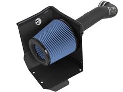 Air Intake Kit, Magnum Force Stage 2 Pro 5R, Aluminum Tube, Black Wrinkle, Cotton Gauze Filter, Blue, Cadillac, Chevy, GMC, 5.3L, 6.2L, Kit