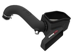 Cold Air Intake Kit, Magnum Force Stage 2 Pro DryS, White Synthetic Filter, Black Polyethylene Tube, Audi, Volkswagen, Kit