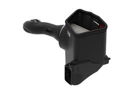 Cold Air Intake Kit, Magnum Force Stage 2 Pro DryS, White Synthetic Filter, Black Polyethylene Tube, Chevy, GMC, Kit