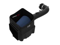 Air Intake Kit, Magnum Force Stage 2 Pro 5R, Polyethylene Tube, Black, Cotton Gauze Filter, Blue, Chevy, GMC, 5.3L, 6.2L, Kit