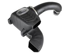 Air Intake Kit, Momentum GT Pro 5R, Polyethylene Tube, Black, Cotton Gauze Filter, Blue, Dodge, Ram, 5.7L, Kit