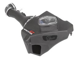 Air Intake Kit, Momentum GT Pro 5R, Polyethylene Tube, Black, Cotton Gauze Filter, Blue, Cadillac, 3.6L, Kit