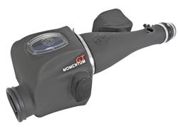 Air Intake Kit, Momentum GT Pro 5R, Polyethylene Tube, Black, Cotton Gauze Filter, Blue, Toyota, 3.5L, Kit