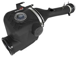 Air Intake Kit, Momentum GT Pro 5R, Polyethylene Tube, Black, Cotton Gauze Filter, Blue, Toyota, 4.0L, Kit