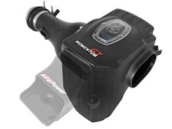 Air Intake Kit, Momentum GT Pro 5R, Polyethylene Tube, Black, Cotton Gauze Filter, Blue, for Nissan, 5.6L, Kit
