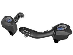 Air Intake, Momentum Pro 5R, Black Tube, Cotton Gauze Air Filter, Blue, BMW, Car, Each