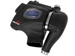 Air Intake Kit, Momentum GT Pro 5R, Polyethylene Tube, Black, Cotton Gauze Filter, Blue, BMW, 3.0L, Kit