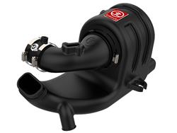 Cold Air Intake, Takeda Momentum Pro Dry S, Black Tube, Synthetic Air Filter, White, for use on Honda®, Car, Each