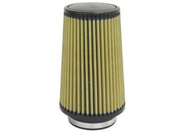 Air Filter, Pro Guard 7, Cotton/Synthetic, Conical Flanged, 4.0 in. Inlet, 9.0 in. Length, 4.75 in. Top, 6.0 in. Bottom, Each