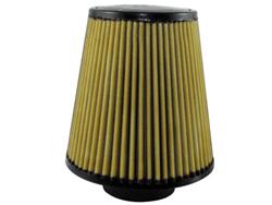 Air Filter, Pro Guard 7, Cotton/Synthetic, Conical Flanged, 3.5 in. Inlet, 8.0 in. Length, 5.5 in. Top, 8.0 in. Bottom, Each