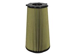 Air Filter, Pro Guard 7, Cotton/Synthetic, Conical Flanged, 5.5 in. Inlet, 14.75 in. Length, 6.5 in. Top, 8.75 in. Bottom, Each