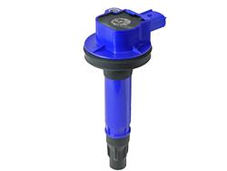 Ignition Coil, SCORCHER High-Performance, Coil Pack Style, Female/Socket, Square, Blue, Ford, Lincoln, Each