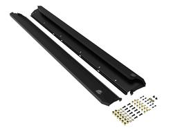 Side Steps, Terra Guard Trail Step, Steel, Black Textured Powdercoated, Mounting Hardware, Large Step Pad, Subaru, Pair