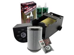Air Intake Kit, Aries Stage 1, Pro Dry S/Pro-GUARD 7, Cotton Gauze/Synthetic Filter, Gray/Gold, Polaris, XP700, Kit