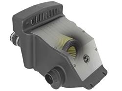 Air Intake Kit, Aries Stage 2 Si, Pro-GUARD 7, Black Wrinkle Aluminum Tube, Cotton Gauze/Synthetic Filter, Gold, Can-Am, Kit