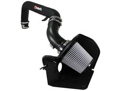 Air Intake Kit, Takeda Stage 2 Pro Dry S, Short Ram, Black Wrinkle Aluminum Tube, Synthetic Filter, Gray, Ford, 2.0L, Kit